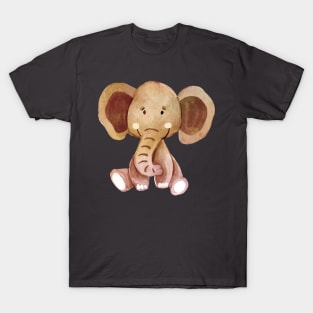 Elephant body Watercolor T-Shirt